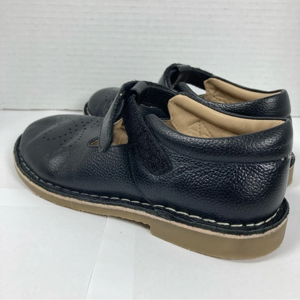 Mini Boden Toddler Kids Size 13 T-Bar Flats Maryjane’s Black School